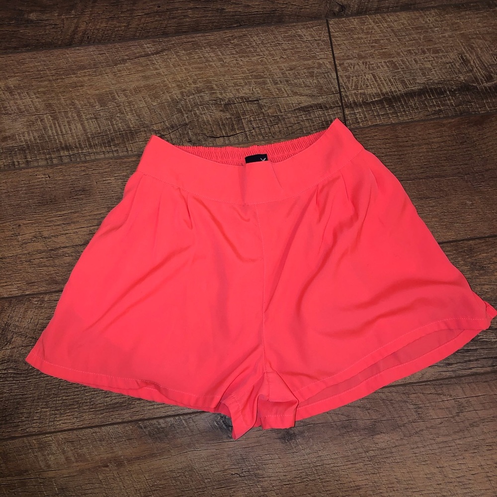 Hot Pink/Coral Light-Weight Shorts!